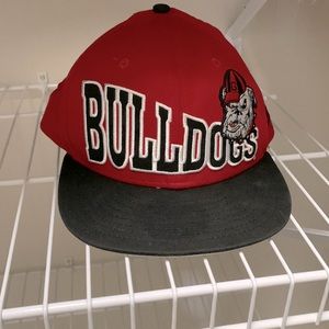 Rare Georgia Bulldogs New Era 9FIFTY Flat Bill Hat. Hard To Find.